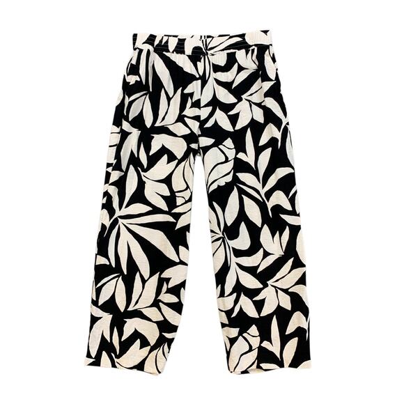 Vince Camuto Pants Womens XL Extra Large Smocked Waist Wide Pull On Relax Pocket - Picture 1 of 12